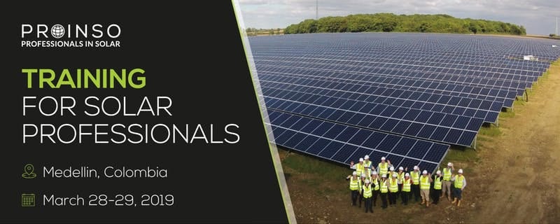 PROINSO Training for Solar Professionals
