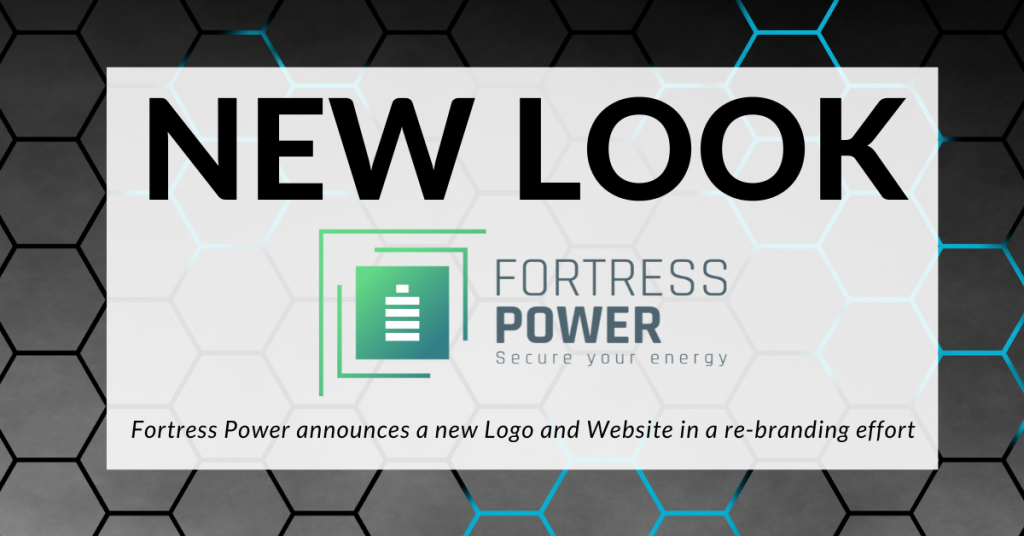 Fortress power lanzamiento del nuevo logotipo