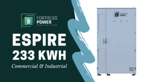 Fortress Power - eSpire 233 Almacenamiento de baterías comercial e industrial