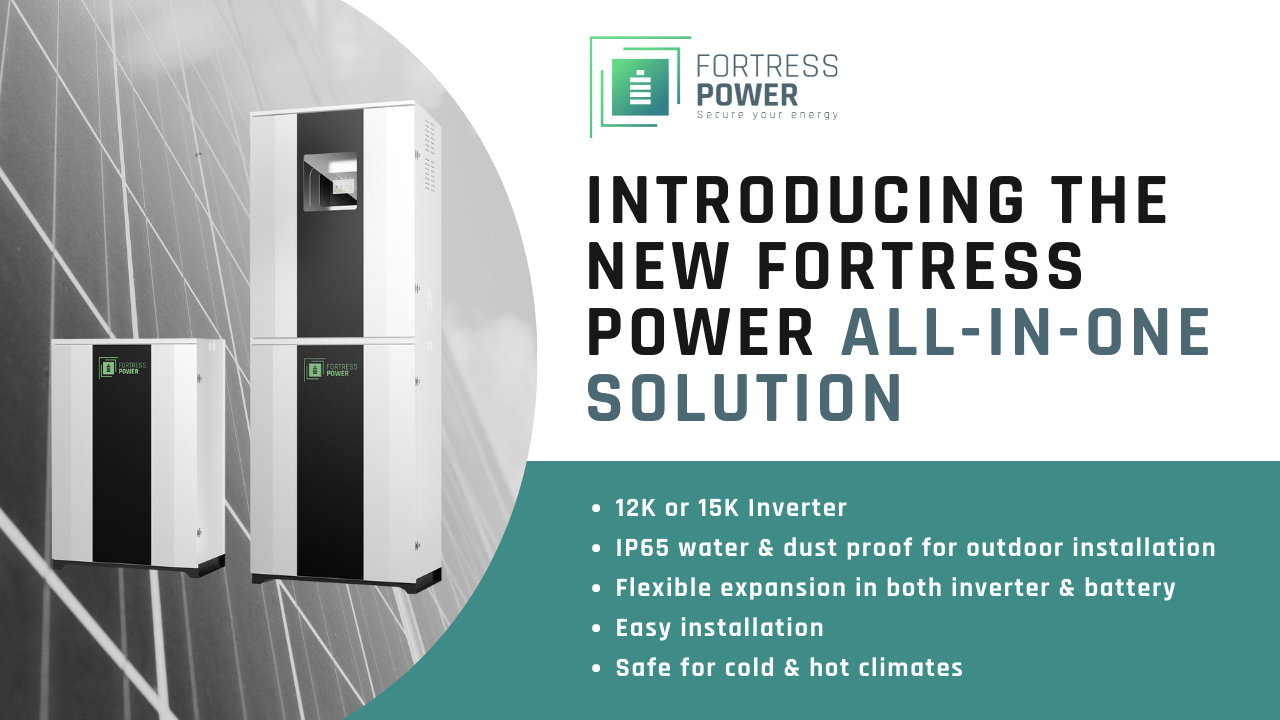Fortress Power All-In-One Battery Storage Solution