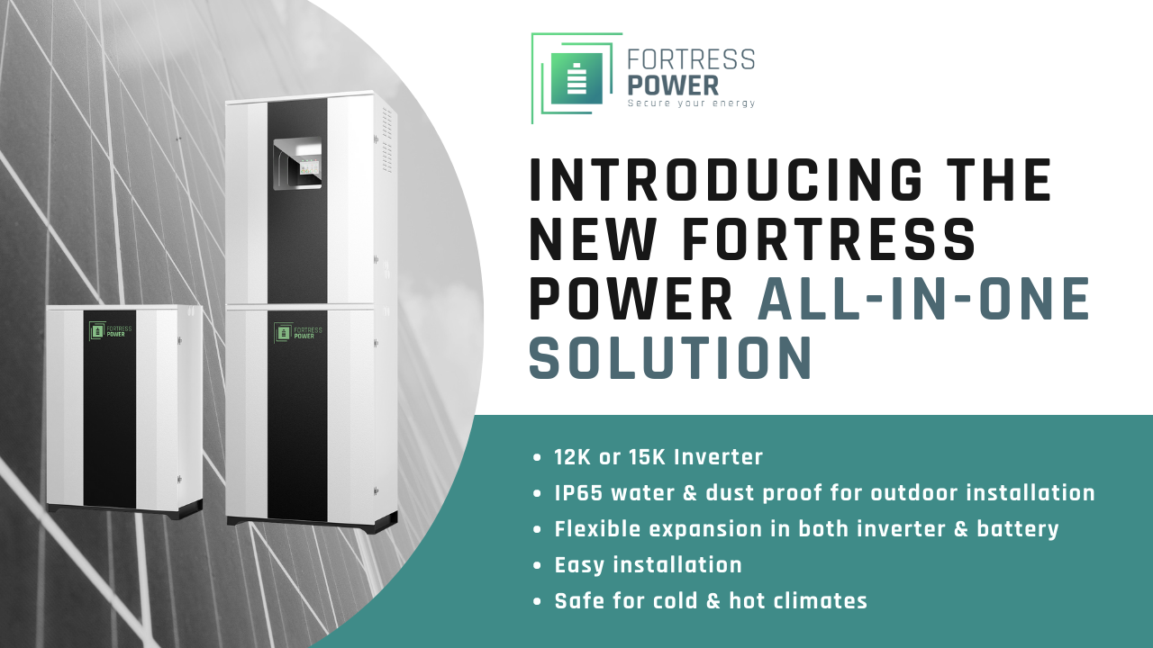 Fortress Power Solución integral de almacenamiento en batería