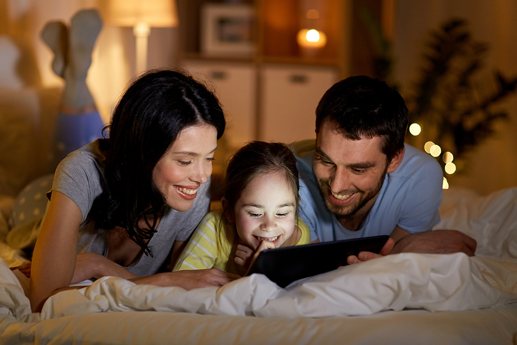 Puerto Rican Family During Power Outage