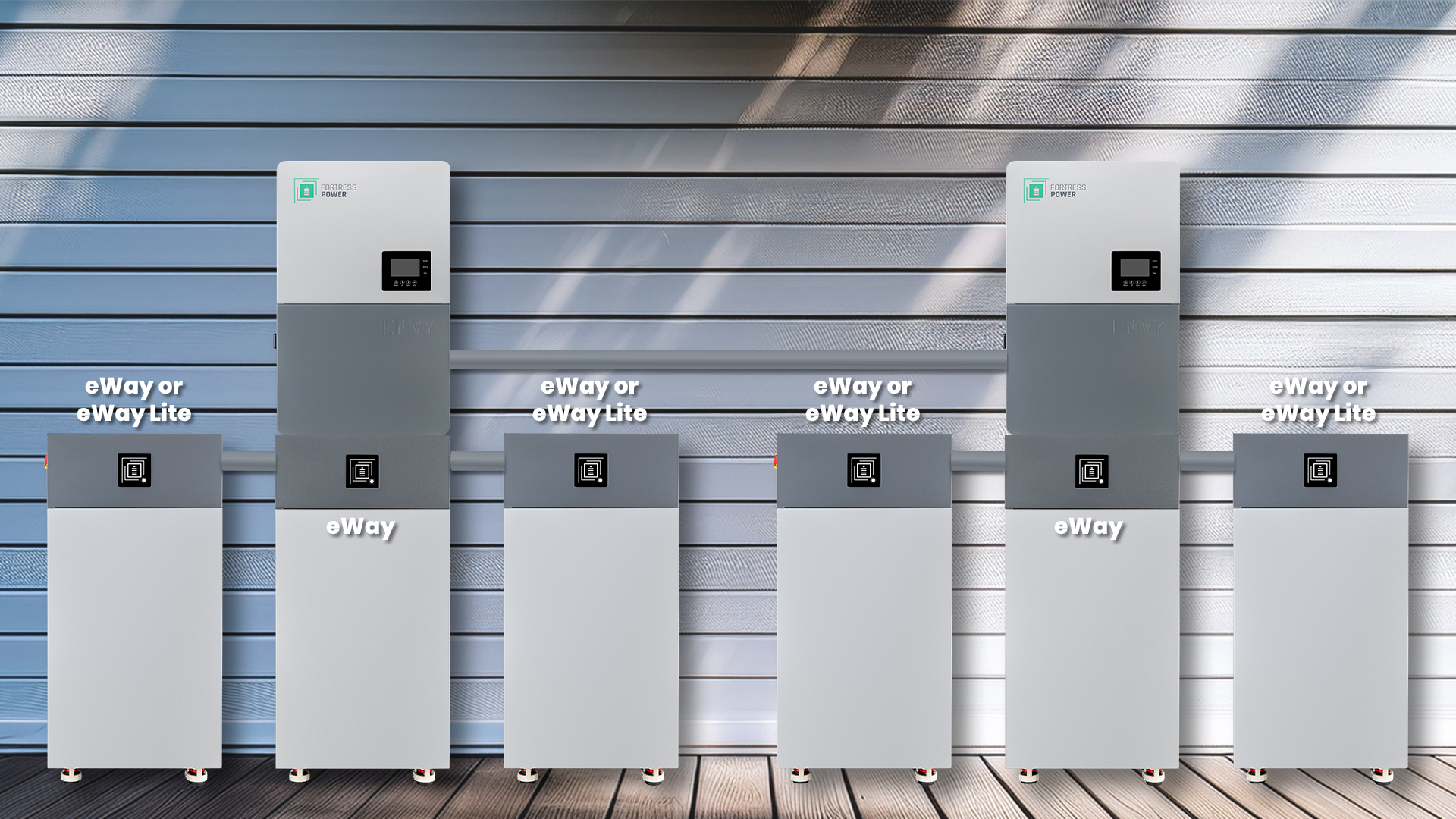 Fortress Power eBoost Scalable Energy Storage System